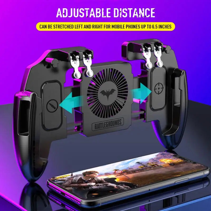 Six Finger PUBG Mobile Game Controller