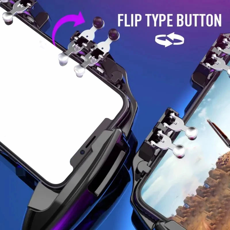 Six Finger PUBG Mobile Game Controller