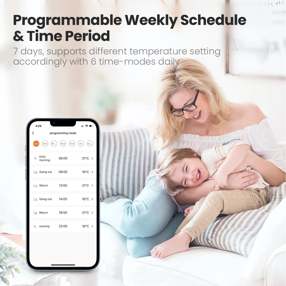 3.0 Smart Radiator Thermostat Valve Works with Alexa