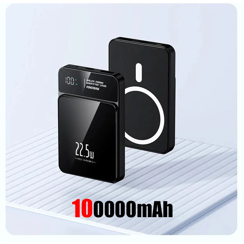 100000mAh Magnetic Wireless Power Bank