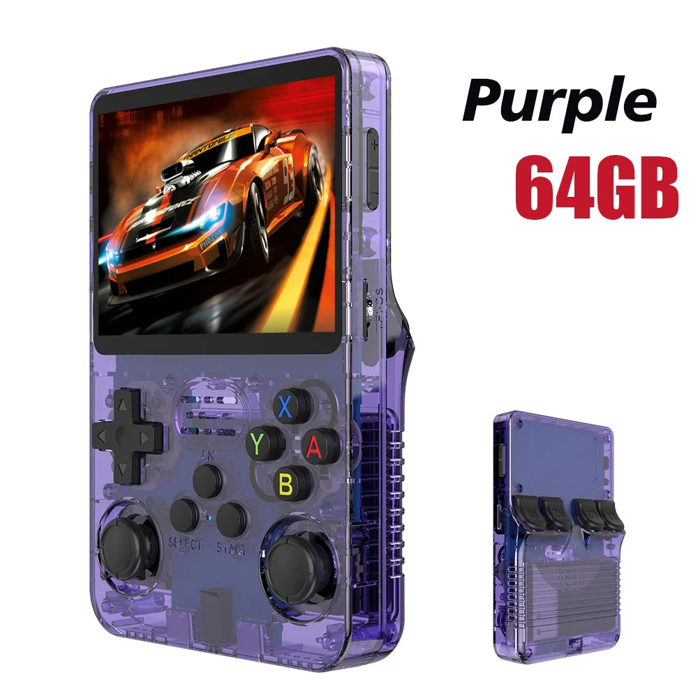 R36S Retro Handheld Game Console with 3.5" IPS Screen