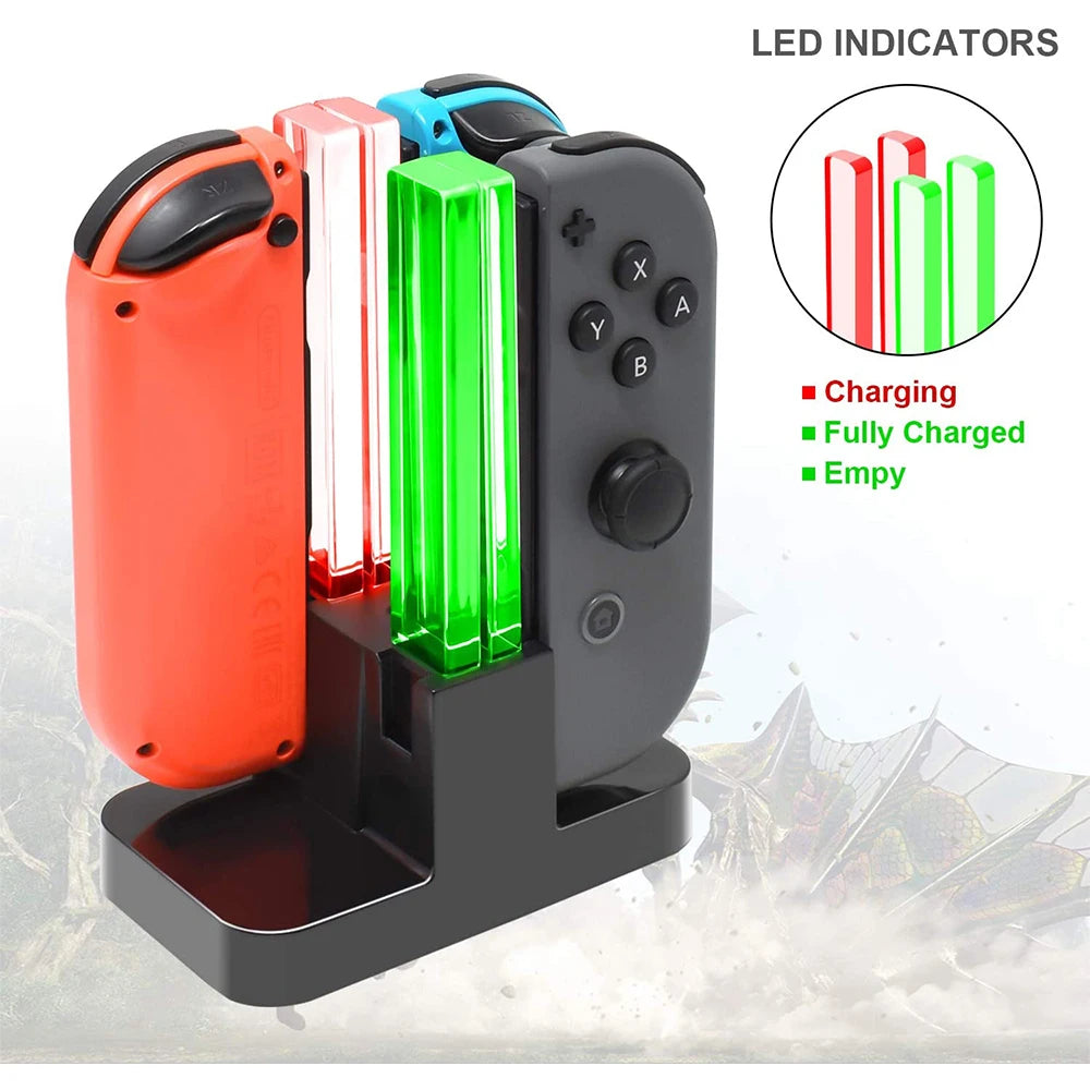 Nintendo Switch 4 Controller Charger Dock