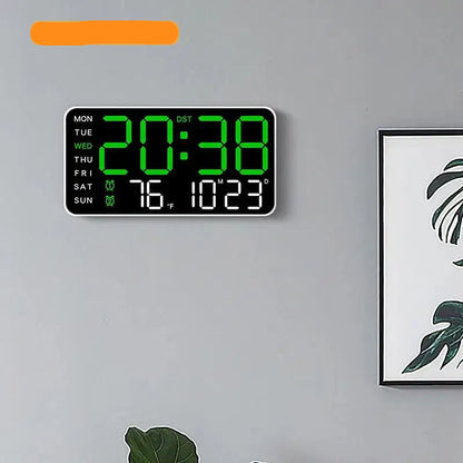 Giant Intelligent Digital Wall Clock with Time