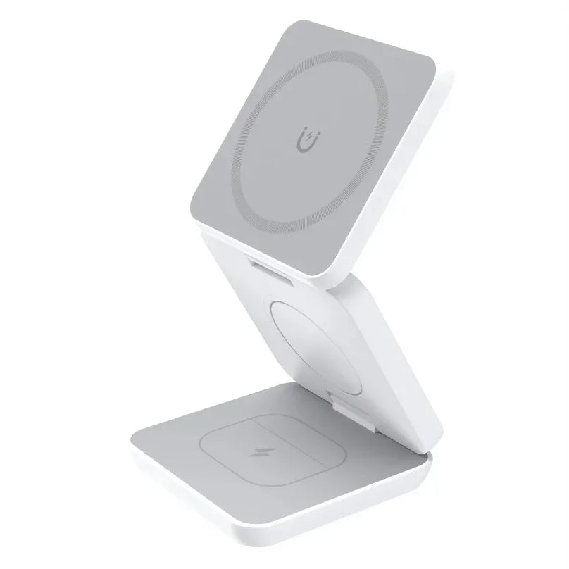 Foldable 3-in-1 Wireless Charging Station