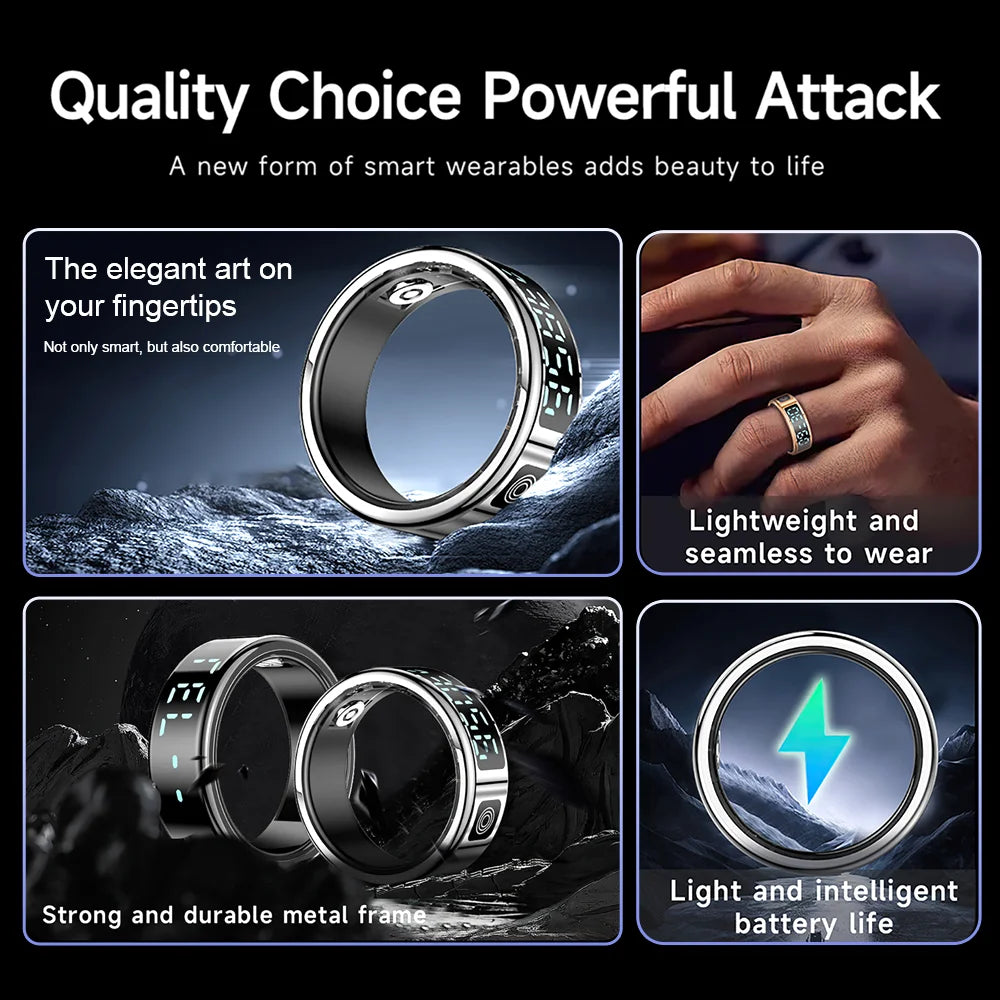 Smart Ring with Heart Rate