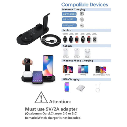7-in-1 Wireless Charging Stand