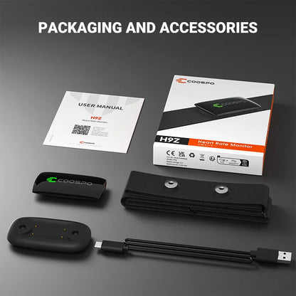 Rechargeable Chest Strap Heart Rate Monitor
