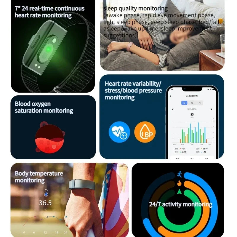 Smart Bracelet with Heart Rate