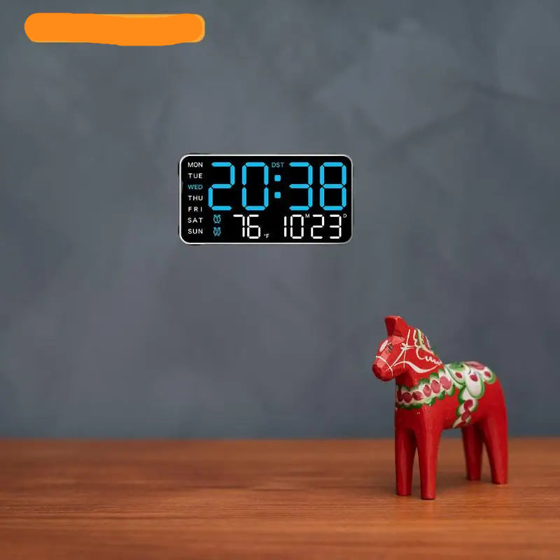 Giant Intelligent Digital Wall Clock with Time
