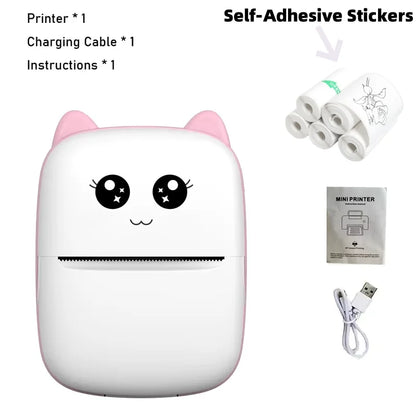 Portable Mini Cat Thermal Printer