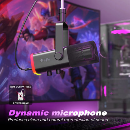 USB/XLR Dynamic Microphone