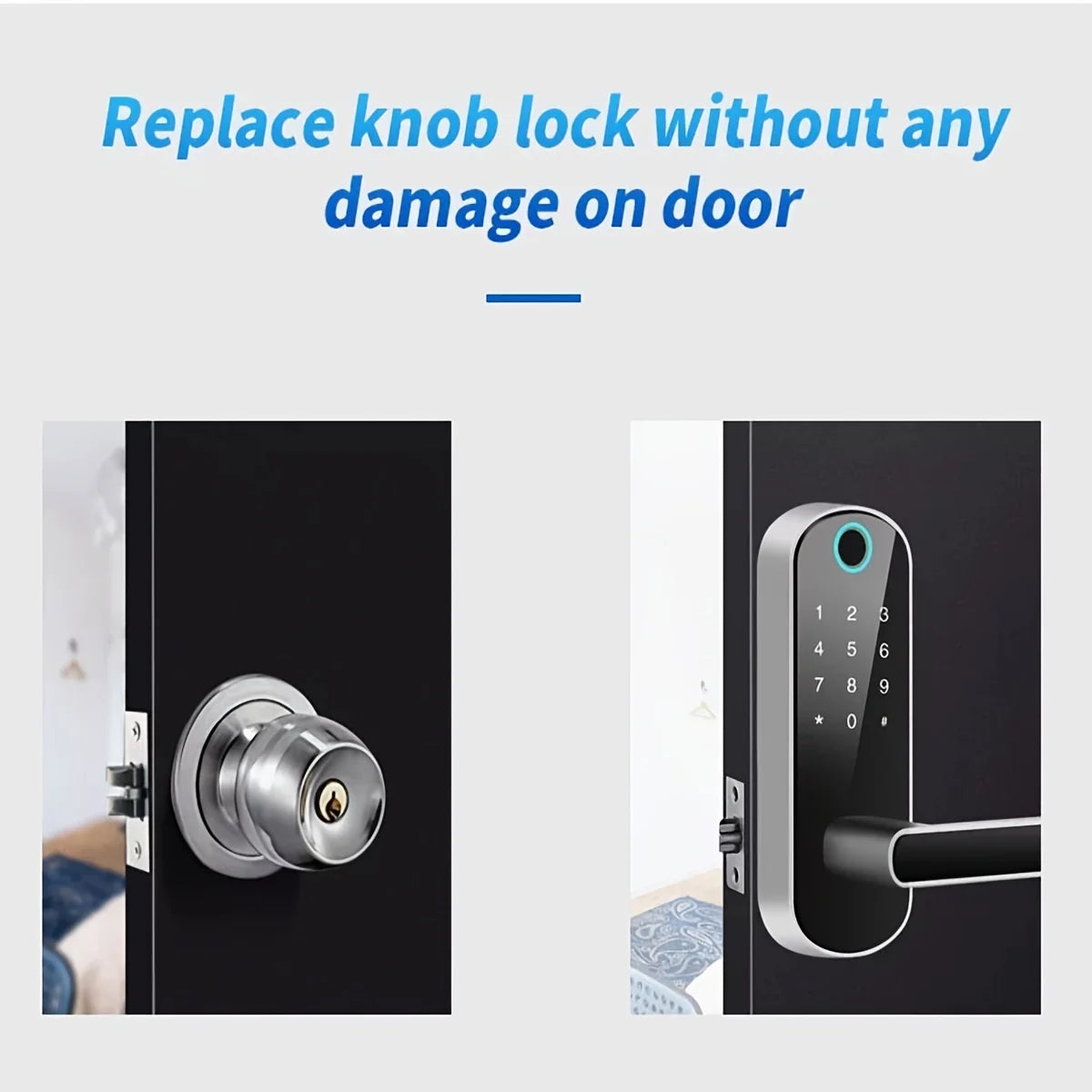 Smart Fingerprint Wi-Fi Door Lock