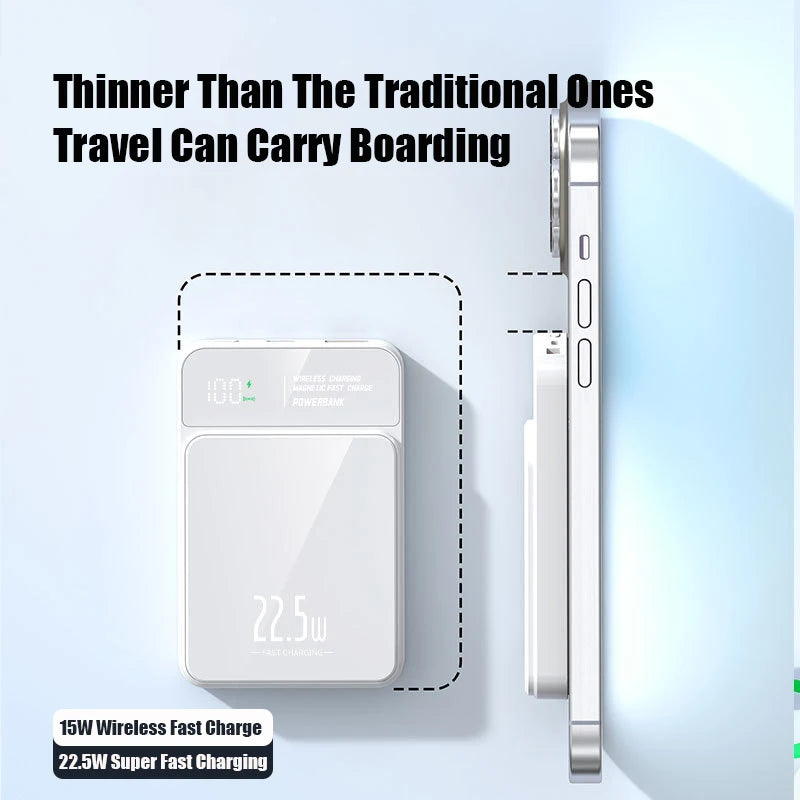 100000mAh Magnetic Wireless Power Bank