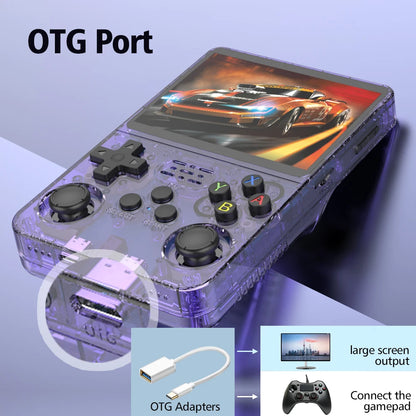 R36S Retro Handheld Game Console with 3.5" IPS Screen