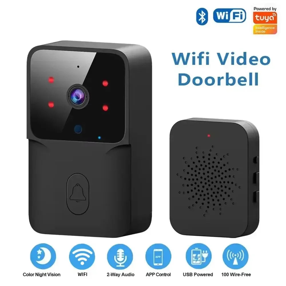 Wi-Fi Video Doorbell with Camera