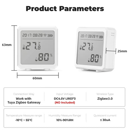 Wireless Temperature and Humidity Sensor