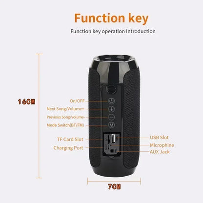 Portable Wireless Bluetooth Speaker