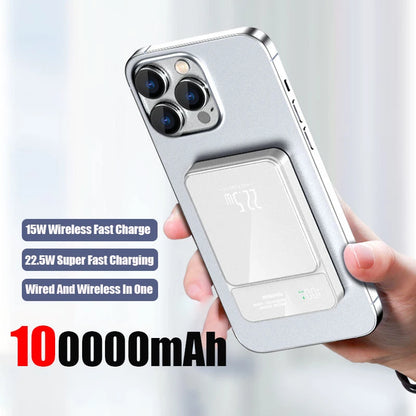 100000mAh Magnetic Wireless Power Bank