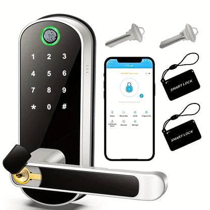 Smart Fingerprint Wi-Fi Door Lock