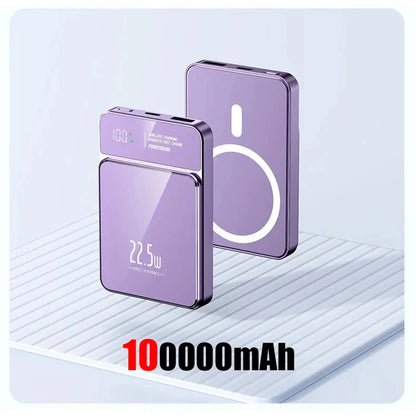100000mAh Magnetic Wireless Power Bank