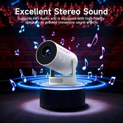 HY300 Pro Android 11 Portable 4K LED Projector
