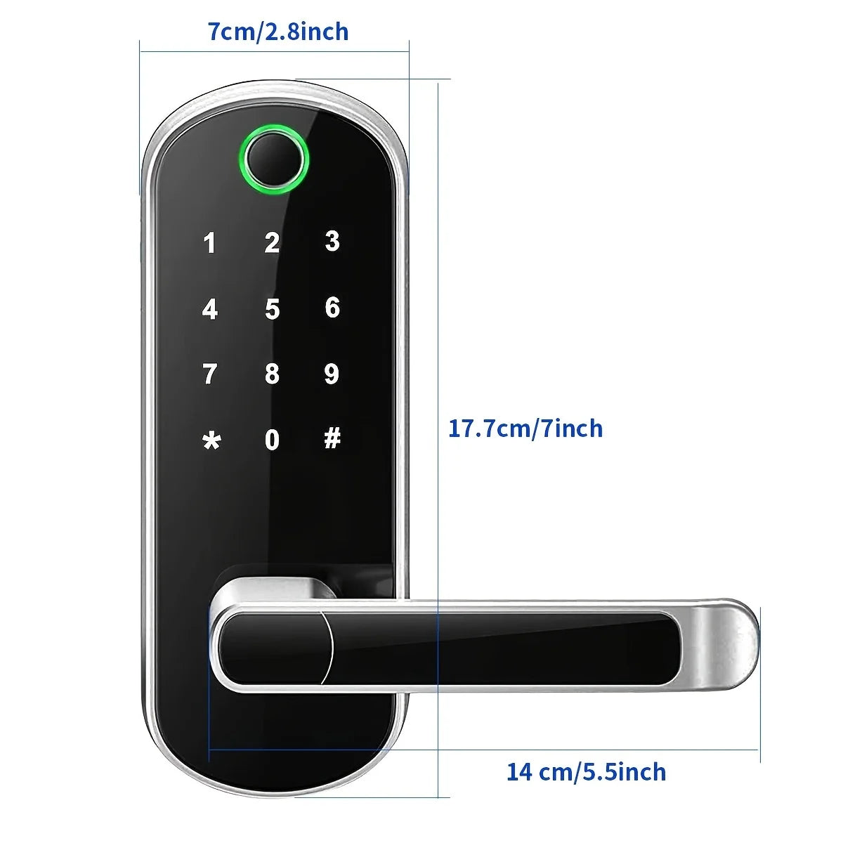 Smart Fingerprint Wi-Fi Door Lock