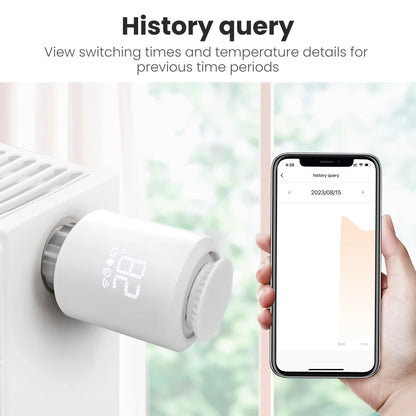 3.0 Smart Radiator Thermostat Valve Works with Alexa