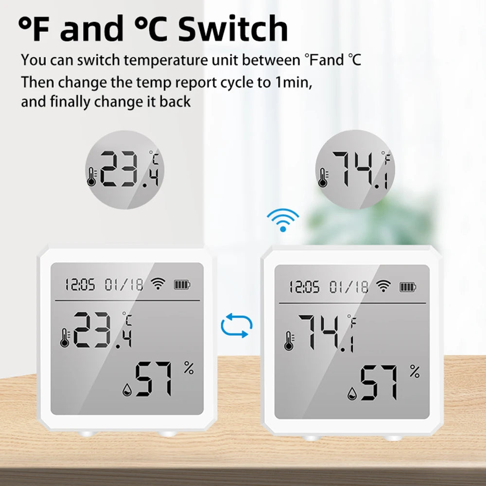 Wireless Temperature and Humidity Sensor
