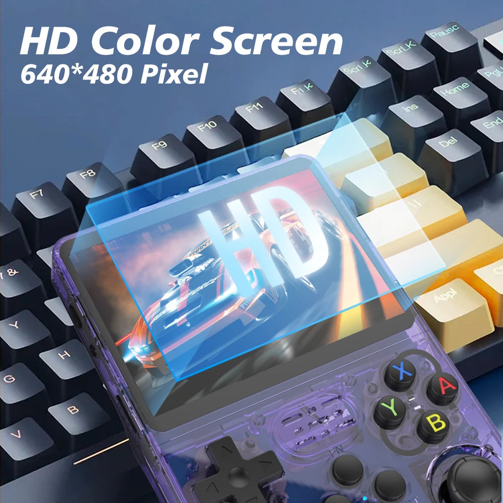 R36S Retro Handheld Game Console with 3.5" IPS Screen