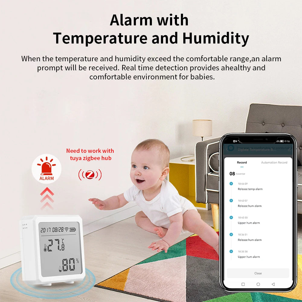 Wireless Temperature and Humidity Sensor