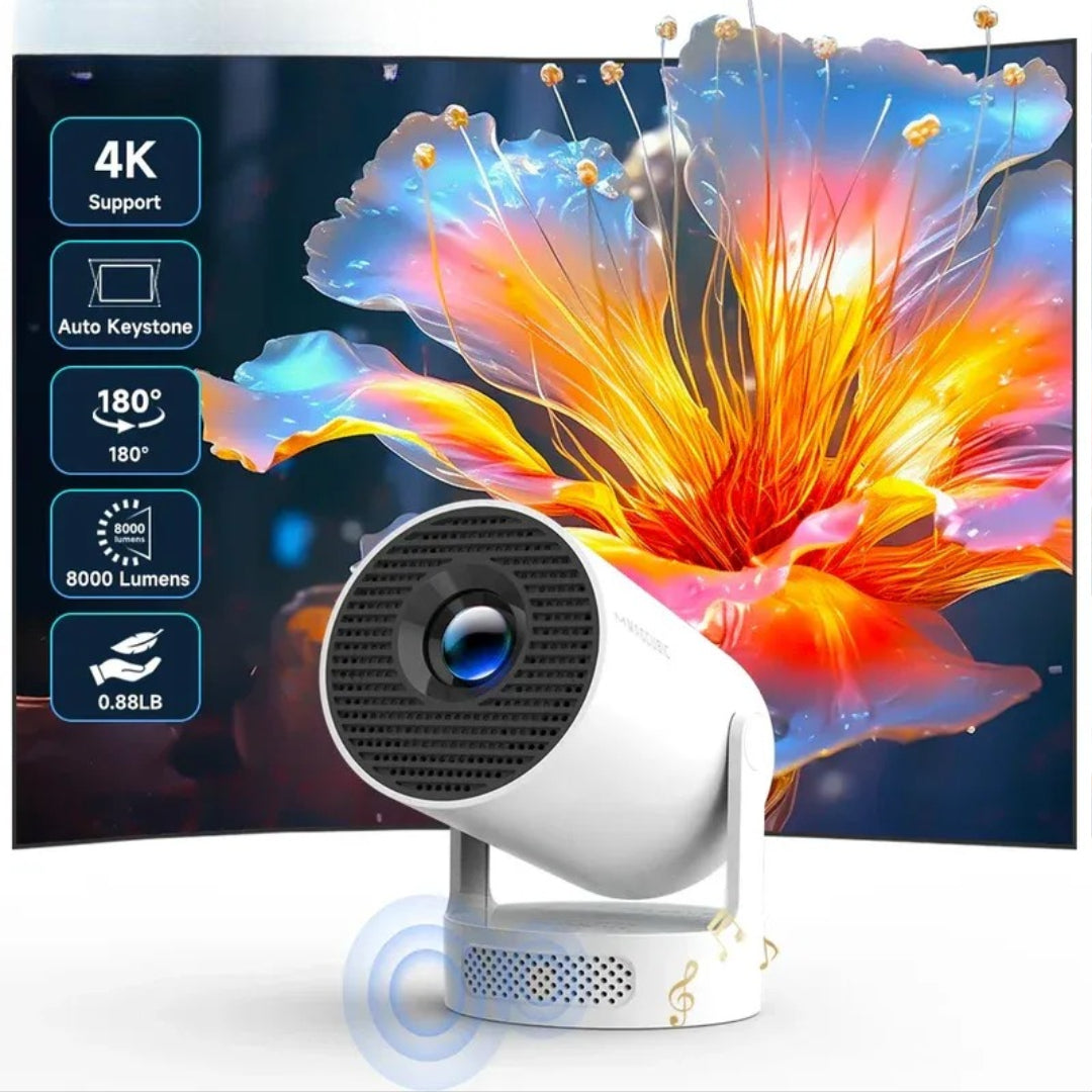 HY300 Pro Android 11 Portable 4K LED Projector